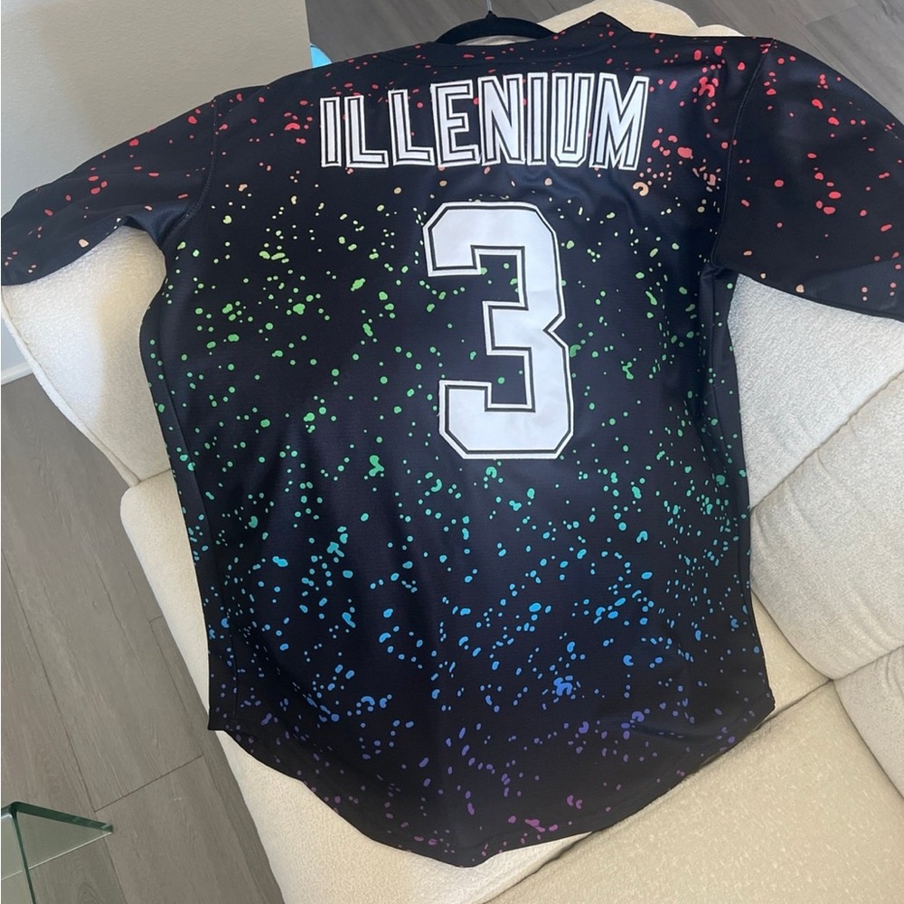 Illenium Black Colorful Jersey
